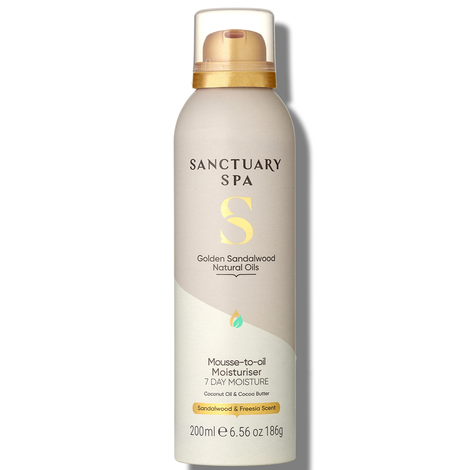 Sanctuary Spa Golden Sandalwood Mousse to Oil Moisturiser 200ml von Sanctuary Spa