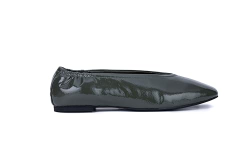 Sanctuary Damen Gigi Ballerinas aus Crinkle-Lackleder, umweltfreundlich, Komfort und Stil, Kalamata, 39 EU Sanctuary Damen Gigi Ballerinas aus Crinkle-Lackleder, umweltfreundlich, Komfort und Stil, Kalamata, 39 EU von Sanctuary