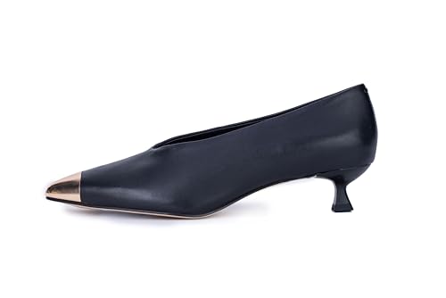 Sanctuary Manda Damen-Pumps – Chromfreies, Metallic-Kappe, Kunstleder-Design, Schwarz, 36 EU Sanctuary Manda Damen-Pumps – Chromfreies, Metallic-Kappe, Kunstleder-Design, Schwarz, 36 EU von Sanctuary