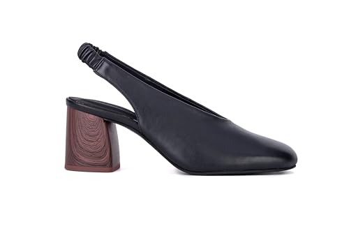 Sanctuary Opera Damen-Pumps, Blockabsatz, stilvolle und bequeme Schuhe für den täglichen Gebrauch, Schwarz, 41 EU Sanctuary Opera Damen-Pumps, Blockabsatz, stilvolle und bequeme Schuhe für den täglichen Gebrauch, Schwarz, 41 EU von Sanctuary