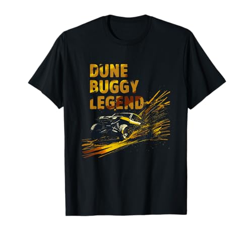 Dune Buggy Legend Offroad-Rennen T-Shirt von Sand Dune Buggy Car Graphic Tees