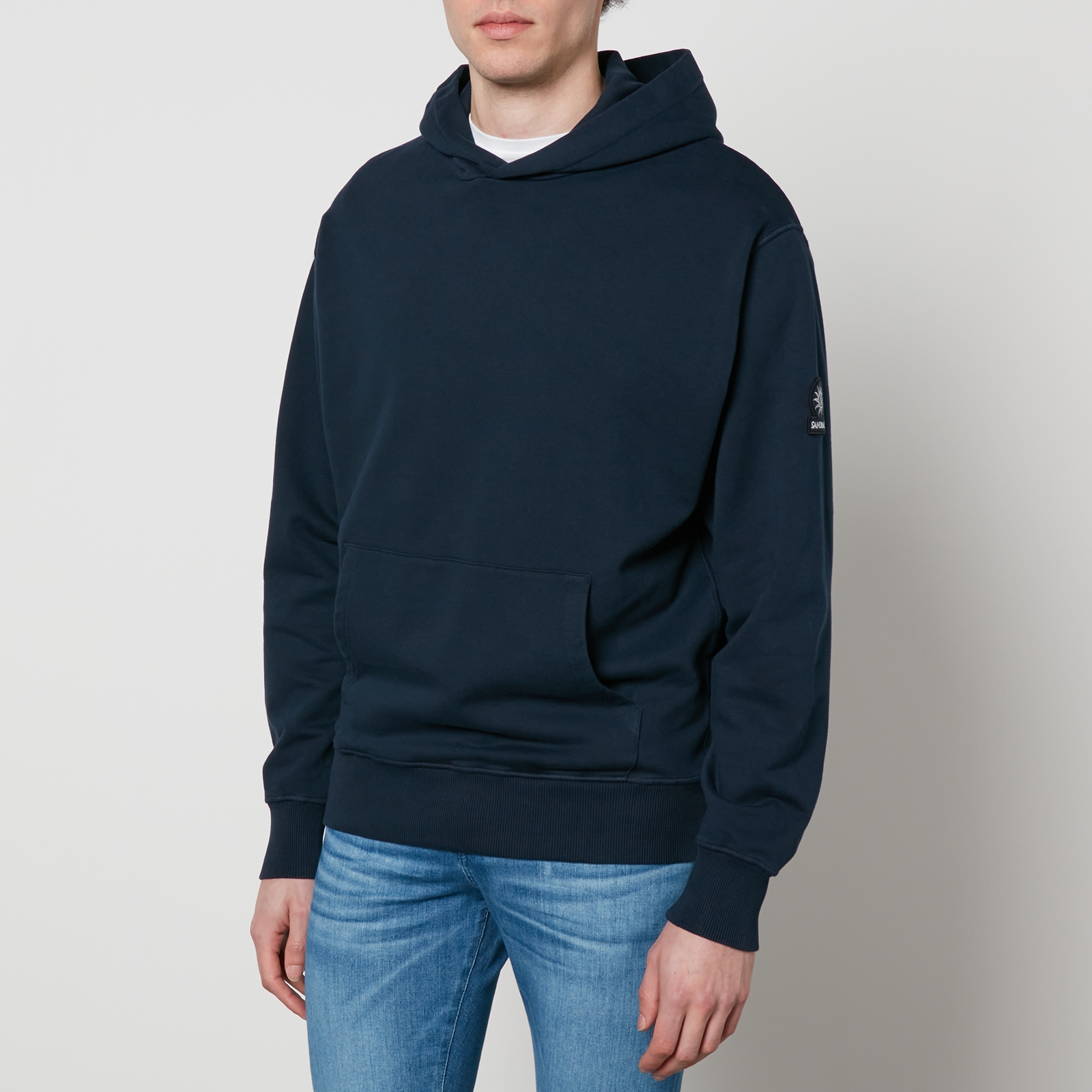 Sandbanks Logo-Appliquéd Organic Cotton-Blend Hoodie - M von Sandbanks