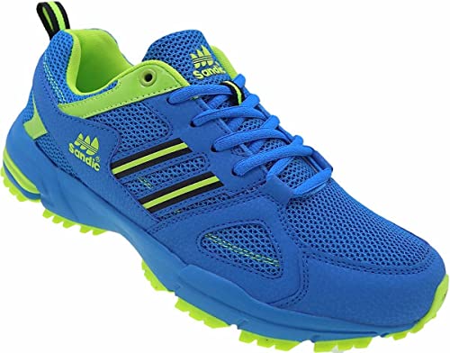 Herren Sportschuhe Sneaker Turnschuhe Laufschuhe Schuhe Nr. 2326 (Royal Grün, eu_Footwear_Size_System, Adult, Men, Numeric, medium, Numeric_42) von Sandic