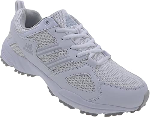 Herren Sportschuhe Sneaker Turnschuhe Laufschuhe Schuhe Nr. 2326 (Weiß, eu_Footwear_Size_System, Adult, Men, Numeric, medium, Numeric_46) von Sandic