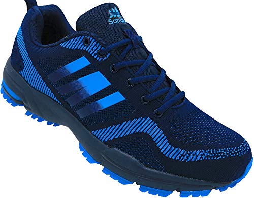 Herren Sportschuhe Sneaker Turnschuhe Schuhe Übergröße Art. Nr. 1388 (Navy Blau, eu_Footwear_Size_System, Adult, Men, Numeric, medium, Numeric_48) von Sandic