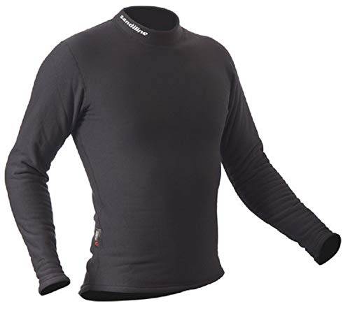 Sandiline Damen Herren Funktionsshirt Sportshirt langarm Baselayer , Größe:XXL von Sandiline