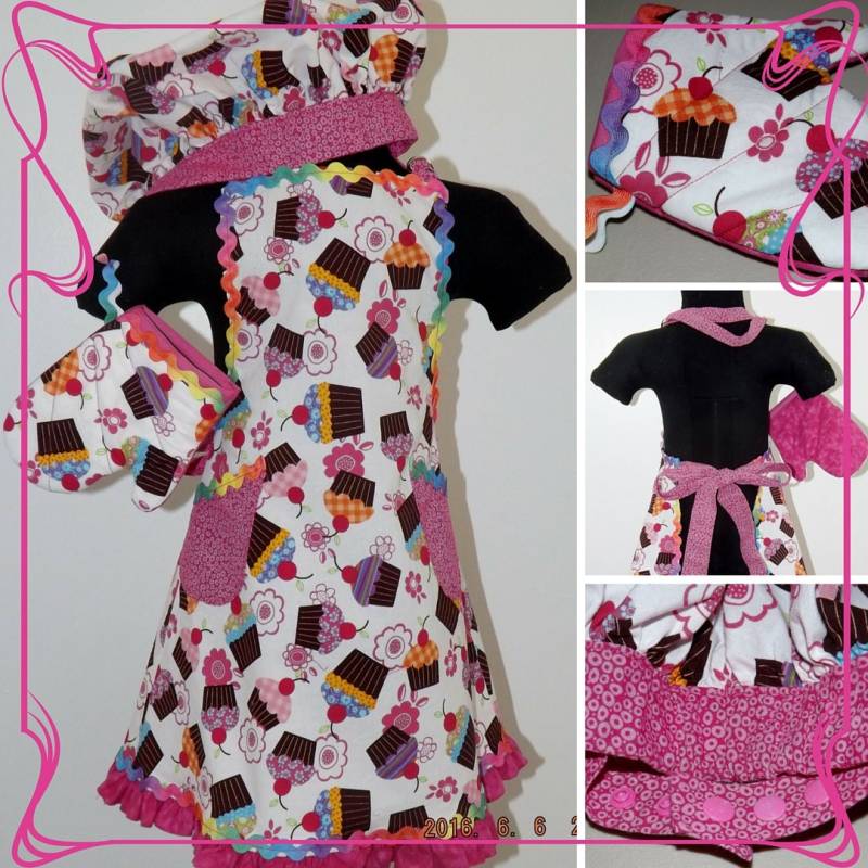 Made To Order Girl Es Jr Chef Set Made To Order Girl Es Jr Chef Set von SandisAttic