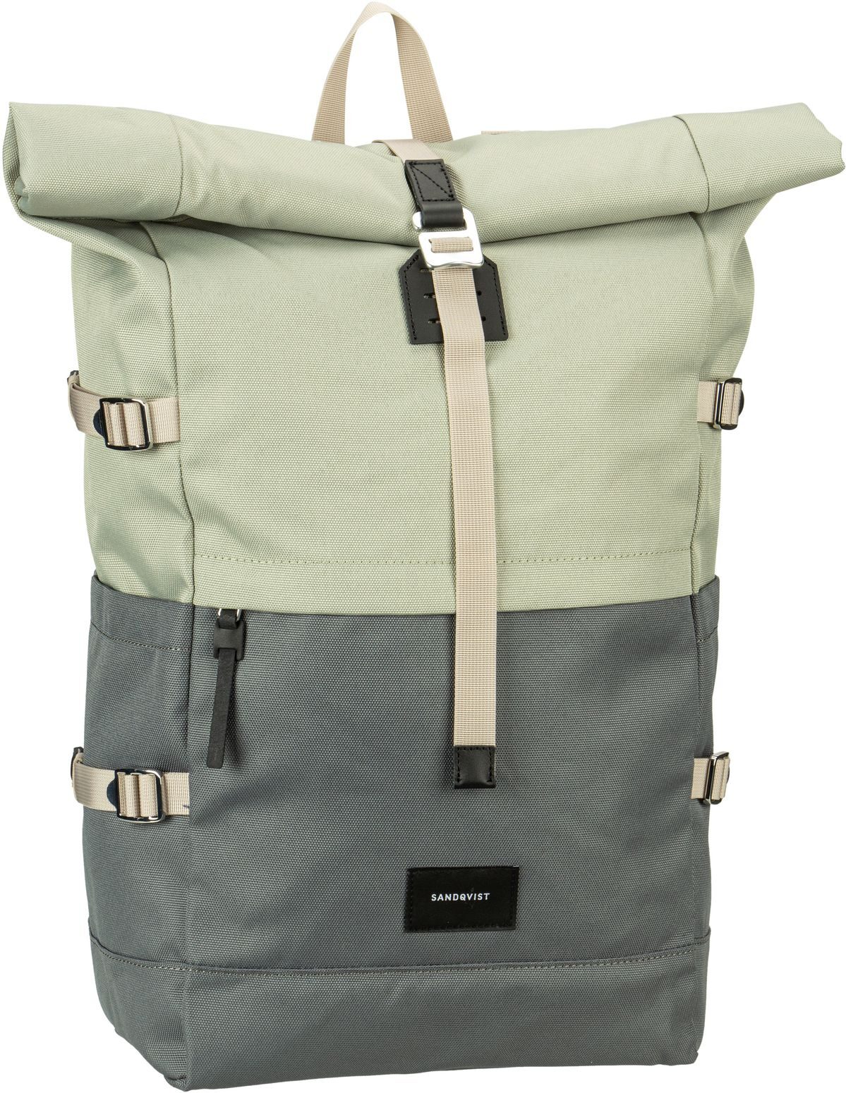 Sandqvist Bernt Rolltop Backpack  in Oliv (20 Liter), Laptoprucksack von Sandqvist