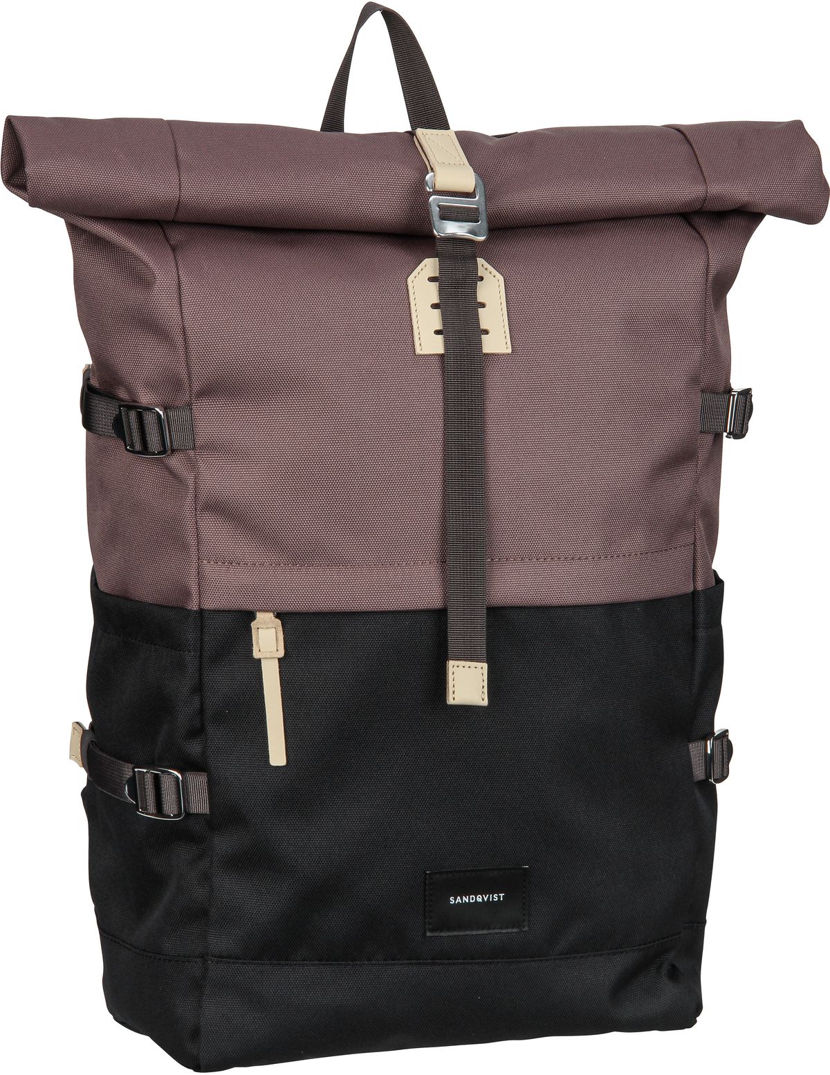 Sandqvist Bernt Rolltop Backpack  in Multi Lilac Dawn (20 Liter), Laptoprucksack von Sandqvist