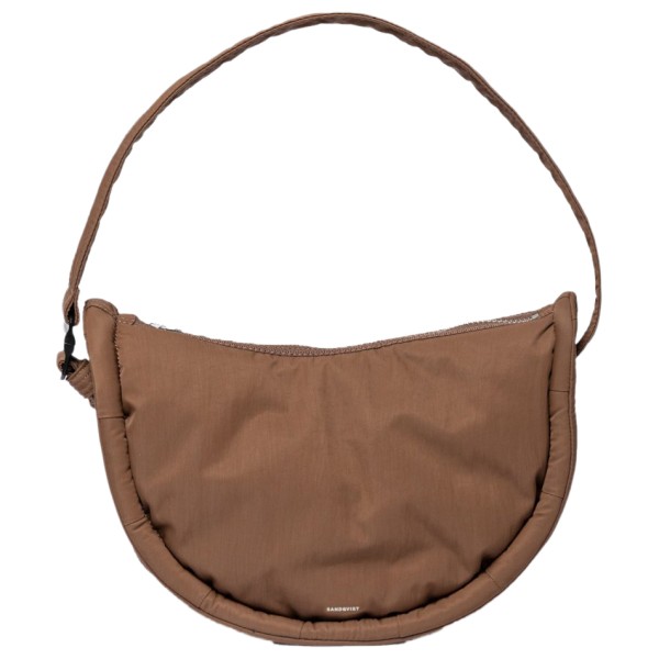 Sandqvist - Curve Halfmoon Bag Mini - Umhängetasche Gr 3 l braun von Sandqvist