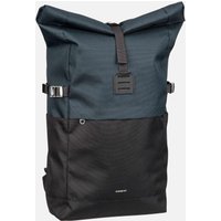 Sandqvist - Icon BP M Multi Black/Navy - Rolltop Rucksack  , 15 l von Sandqvist