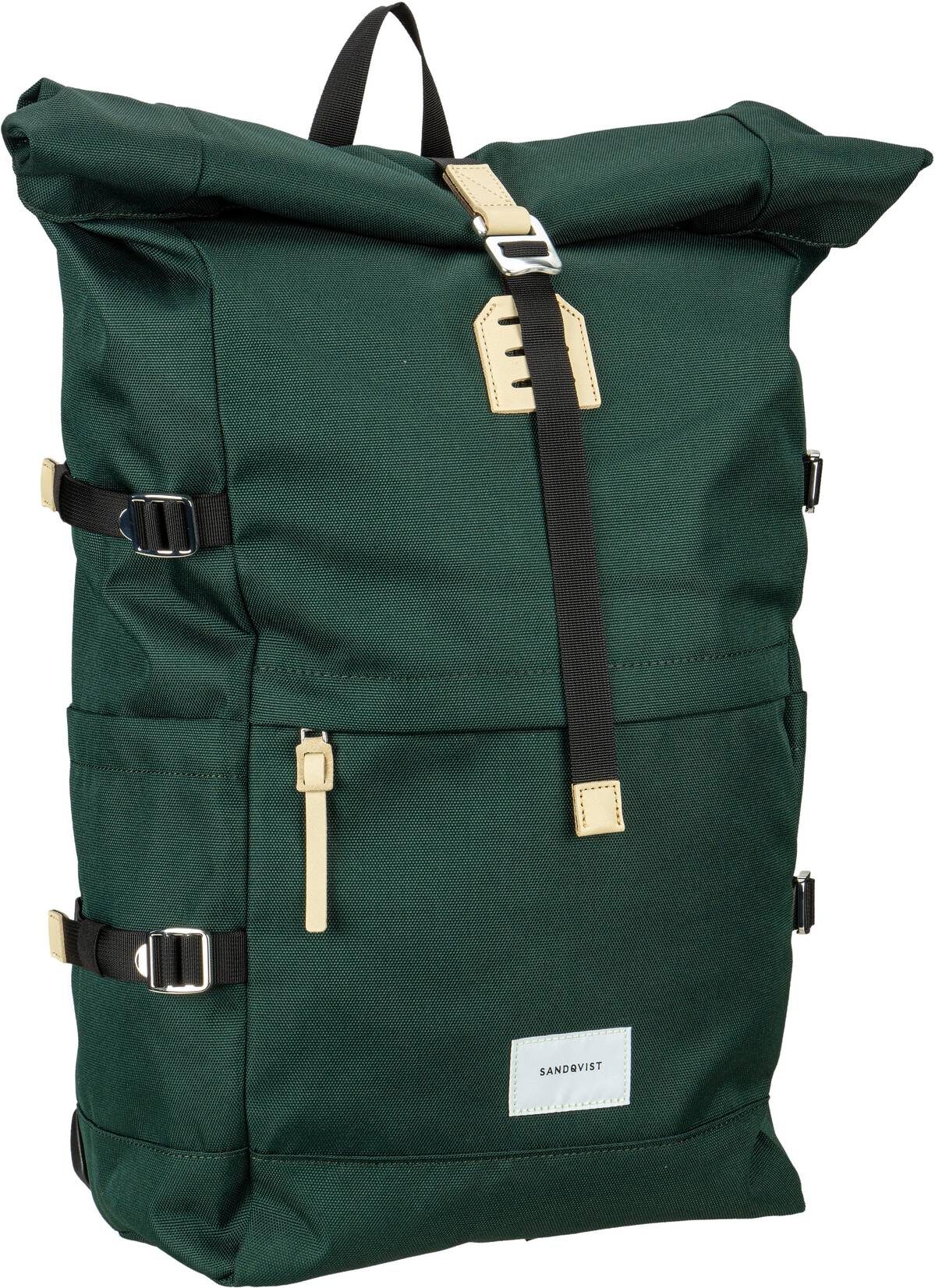 Sandqvist Bernt Rolltop Backpack  in Grün (20 Liter), Laptoprucksack von Sandqvist