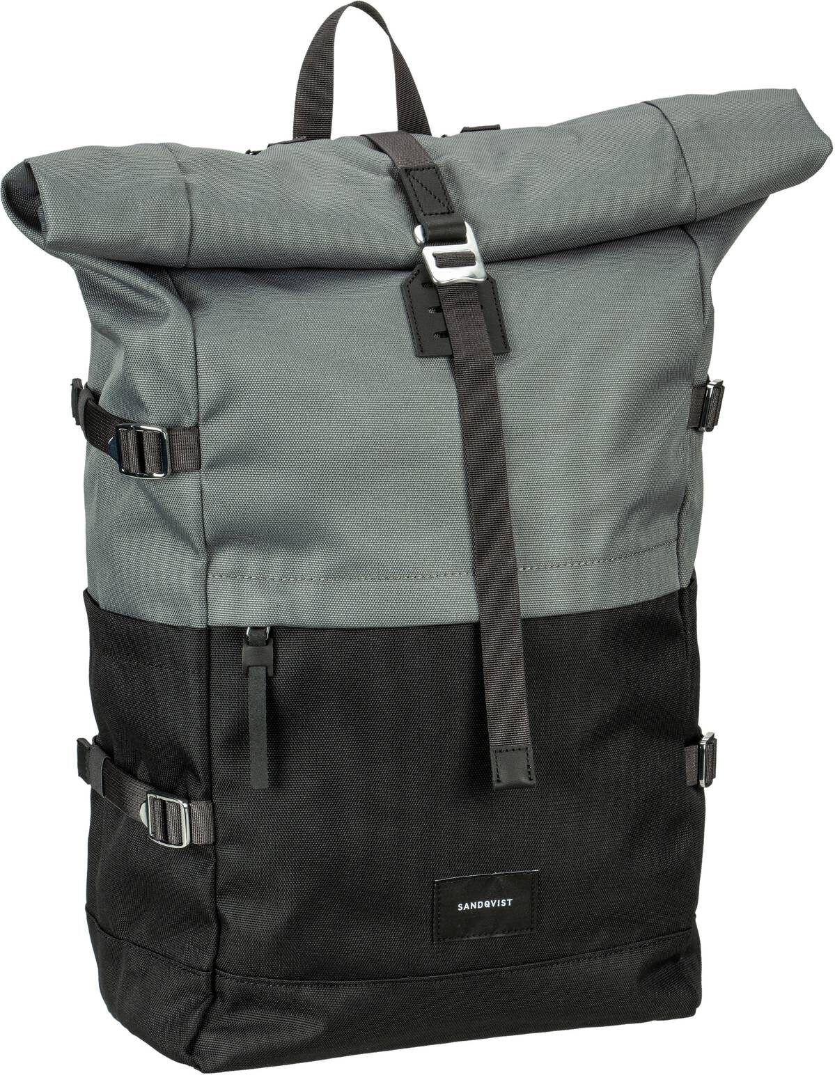 Sandqvist Bernt Rolltop Backpack  in Multi Dark (20 Liter), Laptoprucksack von Sandqvist