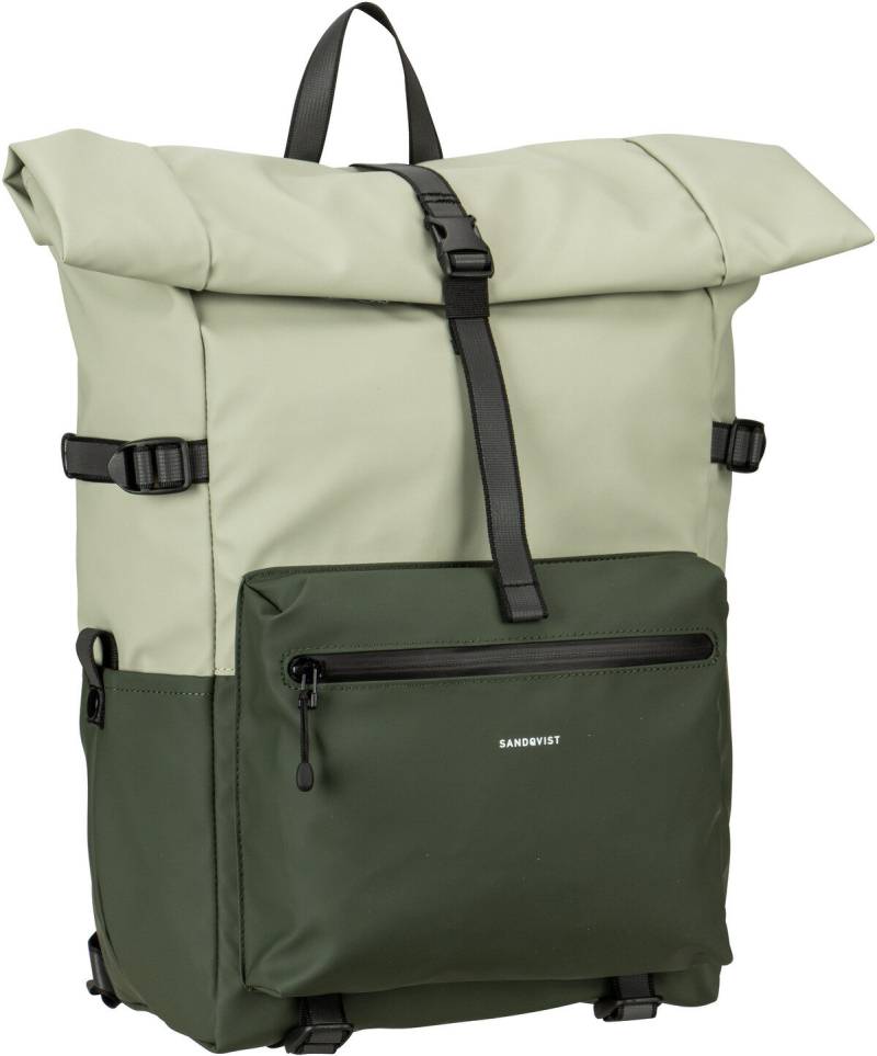 Sandqvist Ruben 2.0 Rolltop  in Grün (21 Liter), Rucksack / Backpack von Sandqvist