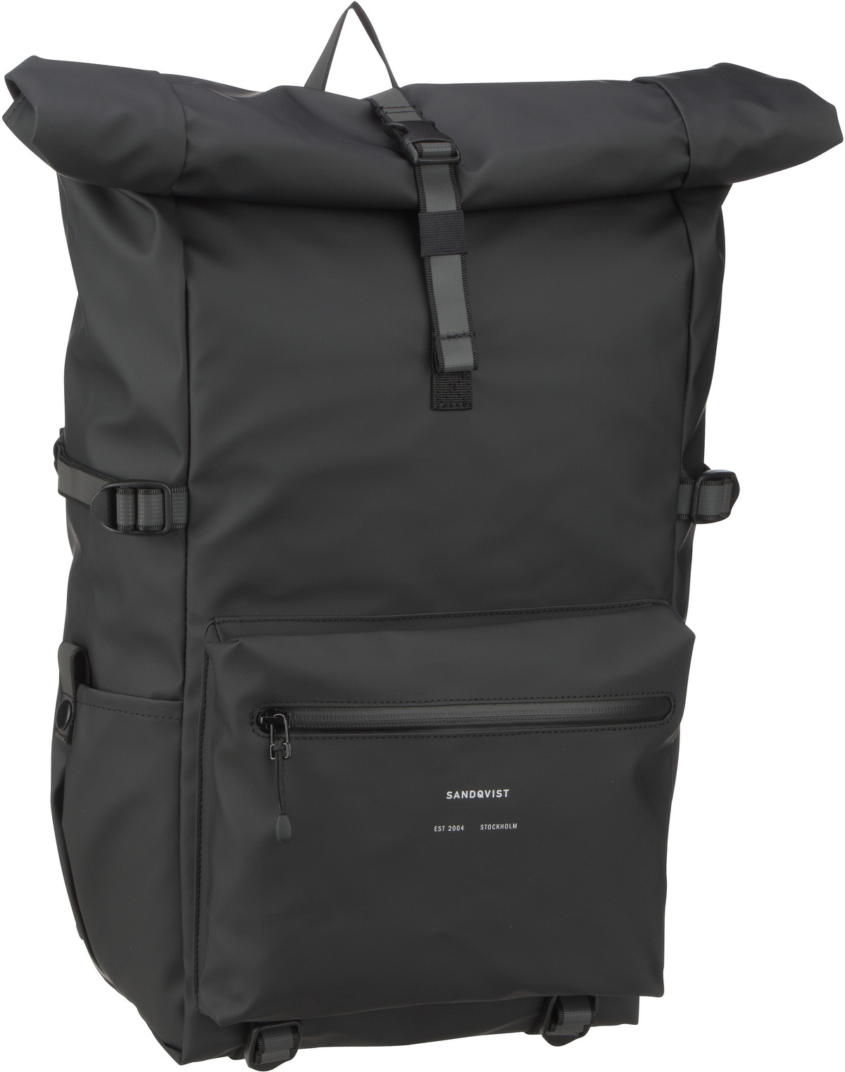 Sandqvist Ruben 2.0 Rolltop  in Schwarz (21 Liter), Rucksack / Backpack von Sandqvist