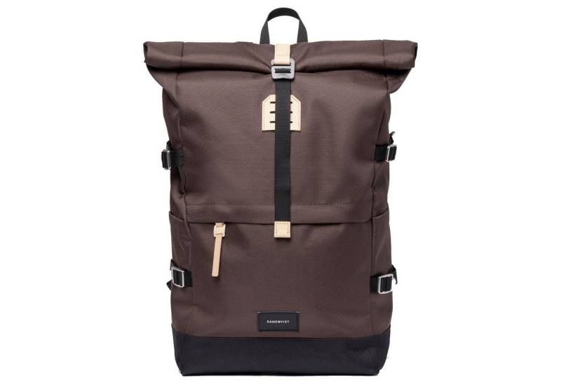 Sandqvist Rucksack Bernt - Rucksack 13" 65 cm erw. (brown) von Sandqvist