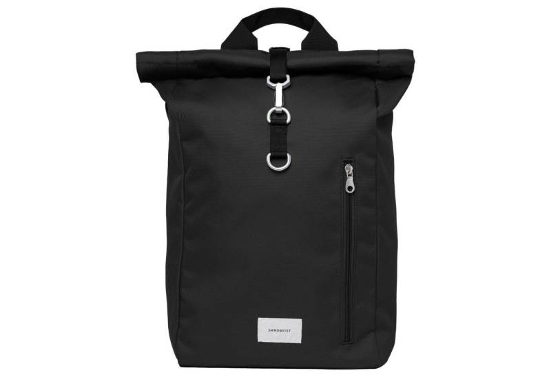 Sandqvist Rucksack Ground - Rucksack L 16" 56 cm (black with black webbing) von Sandqvist