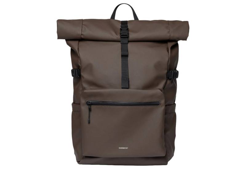 Sandqvist Rucksack Stream Rolltop - Rucksack 16" 67 cm (brown) von Sandqvist