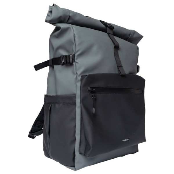 Sandqvist - Stream Rolltop Backpack 34 - Daypack grau von Sandqvist