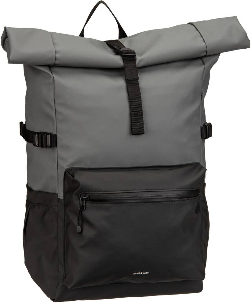 Sandqvist Stream Rolltop Backpack L  in Multi Dark (34 Liter), Rucksack / Backpack von Sandqvist