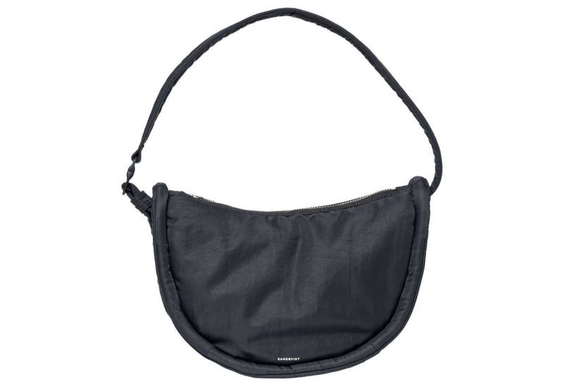 Sandqvist Umhängetasche Curve Half Moon Bag S - Umhängetasche 26 cm (black) von Sandqvist