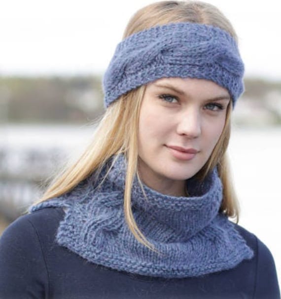 Alpaka Seidenstrick Stirnband, Handgestrickt, Auf Bestellung. Verkauft Wird Nur Das Stirnband von SandrAndWool