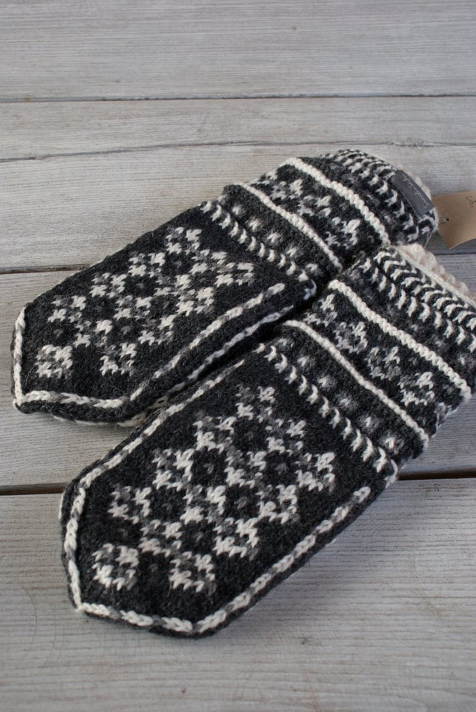 Handgestrickte Handschuhe/100% Wolle Weiche Winter Weihnachtsgeschenk Handgefertigte Accessoires von SandraStJuKnits