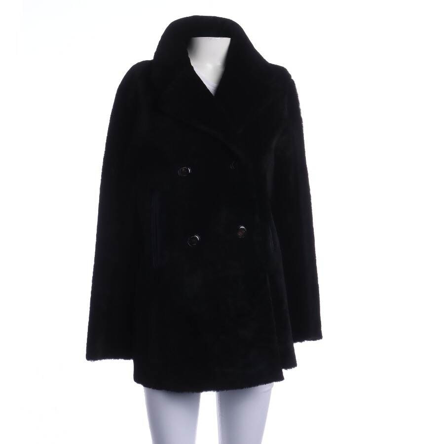 Sandro Lederjacke 38 Schwarz von Sandro