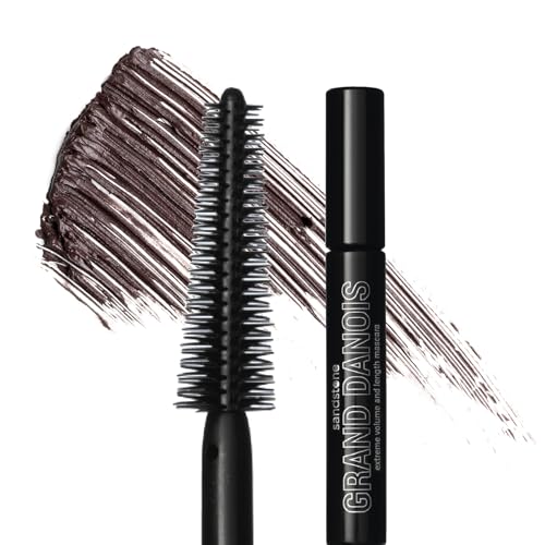 Sandstone Scandinavia Hypoallergene Mascara Empfindliche Augen | Volume Wimperntusche für Volumen und Intensität | Augen make-up Lange Wimpern | Für allergiker geeignet (Braun, 9 ml) von Sandstone Scandinavia