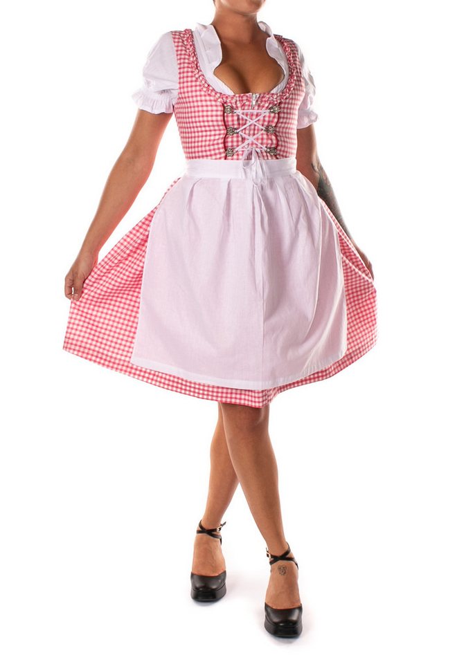 Sandy Lederatelier Dirndl Dirndl Set 3 Teilig Trachtenkleid MS-Trachten Oktorberfest 303 3 Teilig von Sandy Lederatelier