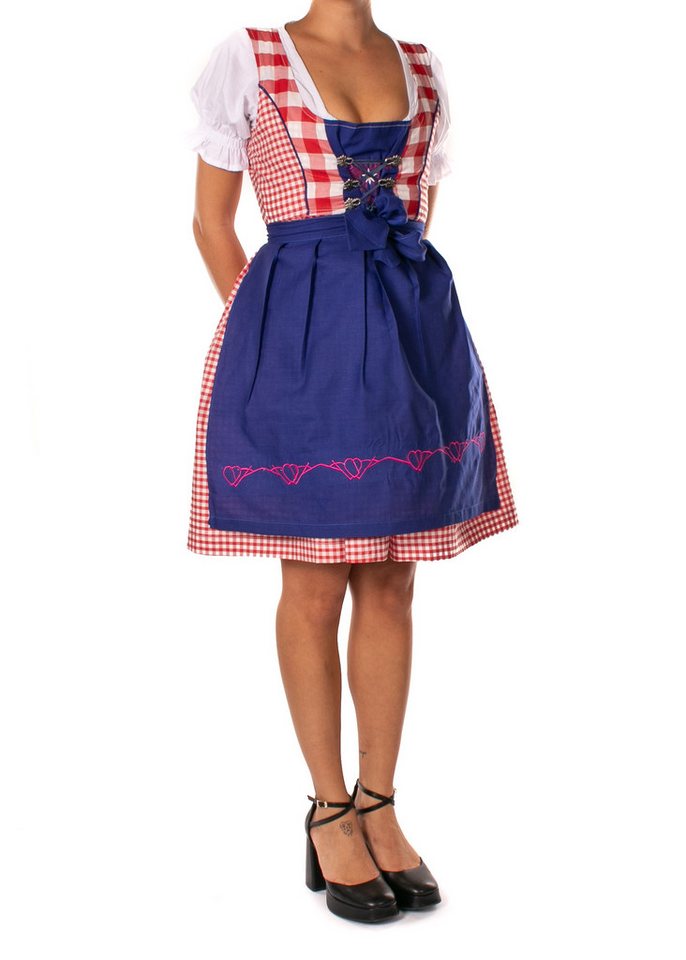 Sandy Lederatelier Dirndl Dirndl Set 3 Teilig Trachtenkleid MS-Trachten Oktorberfest 305 3 Teilig von Sandy Lederatelier