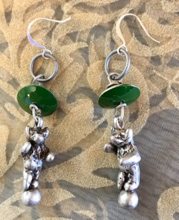 Acryl-Emalierte-Ohrringe - Trendy 191 von SandyNationJewelry