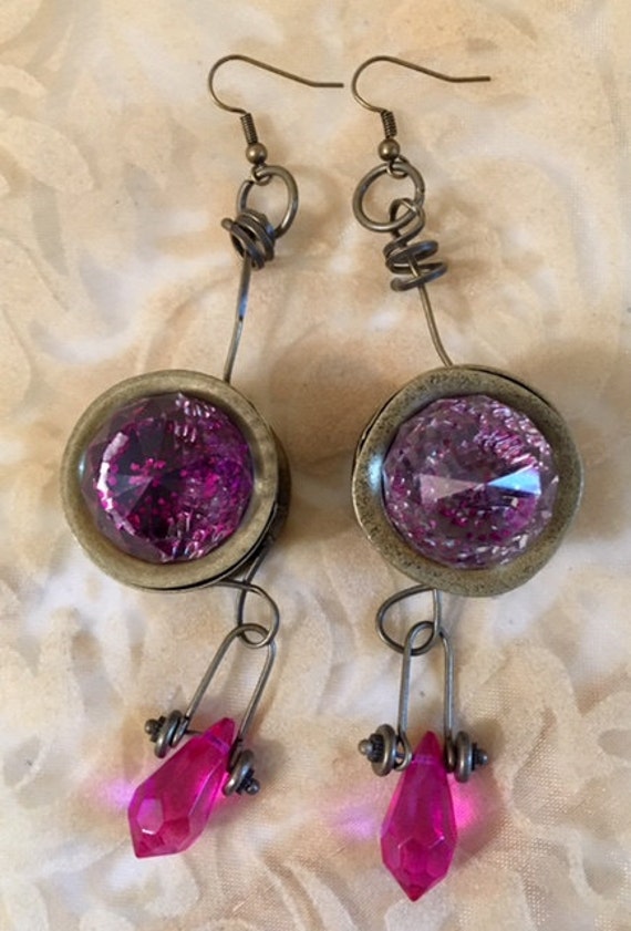 Acryl Überzogene Ohrringe - Trendy 147 von SandyNationJewelry