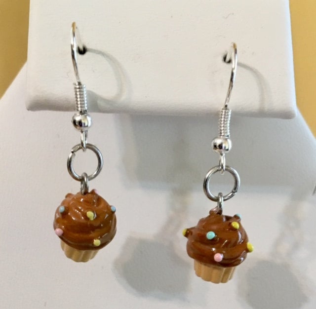 Cup Cake Und Eis Am Stil Ohrringe 169 von SandyNationJewelry