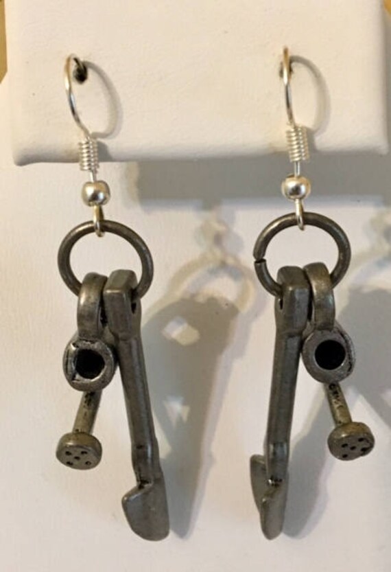 Gartenwerkzeuge - Zinn Überzogene Ohrringe - Trendy 200 von SandyNationJewelry