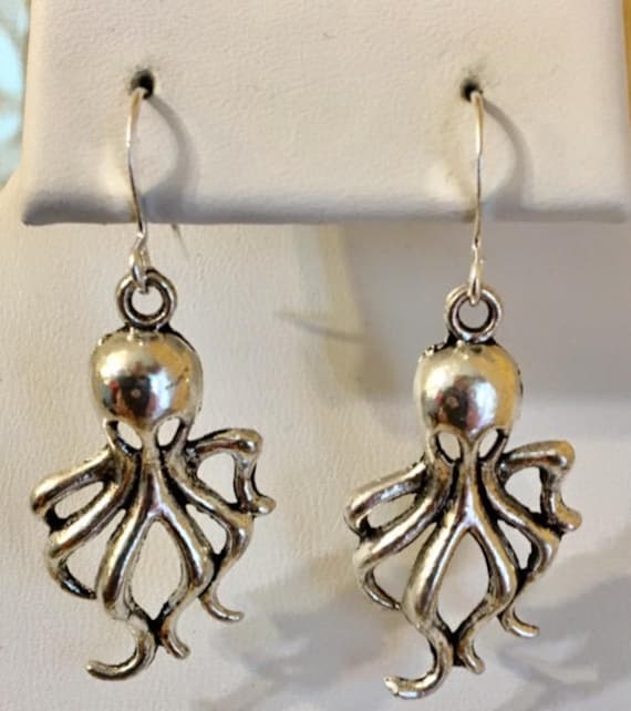 Kraken Ohrringe 042 von SandyNationJewelry