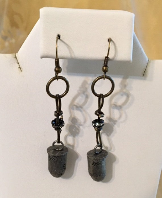 Kugel Ohrringe 185 von SandyNationJewelry