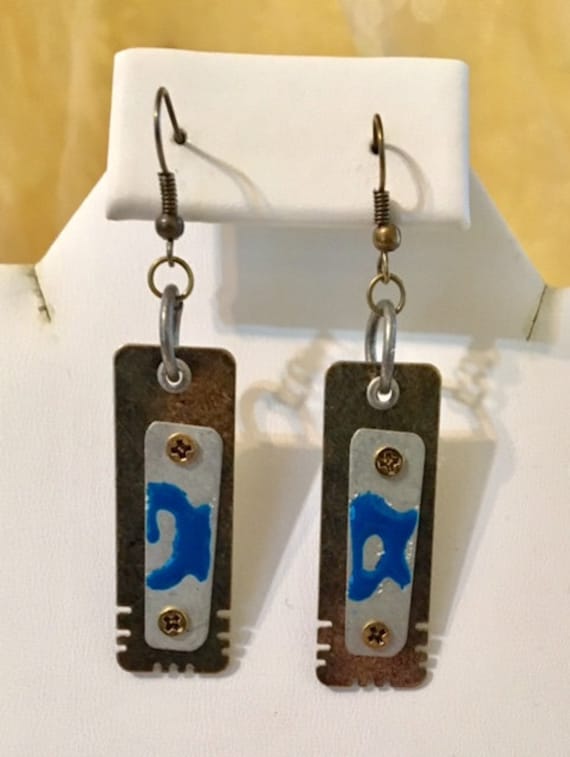 Metallohrringe 175 von SandyNationJewelry