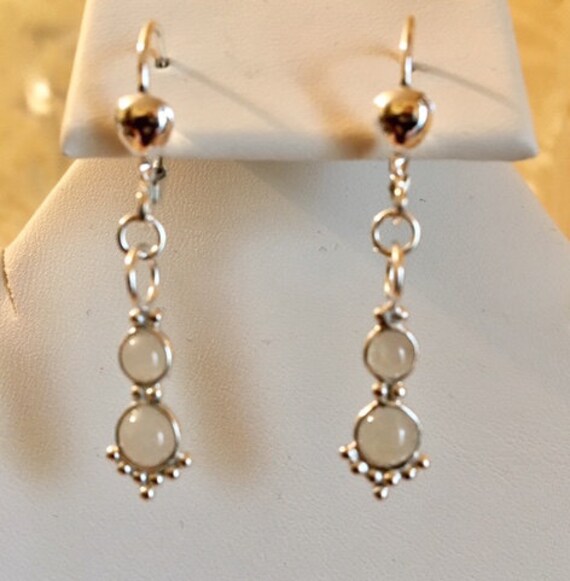 Mondstein Ohrringe, Halskette Oder Ring Set | Stücke Separat Erhältlich 448 von SandyNationJewelry