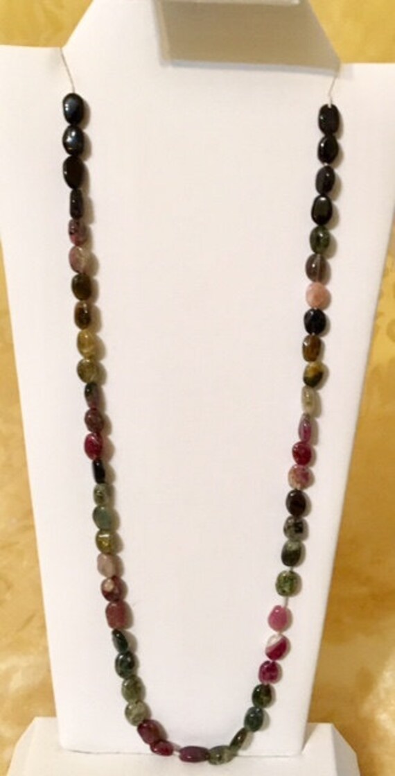 Perle Turmalin Strang 14"2014." von SandyNationJewelry