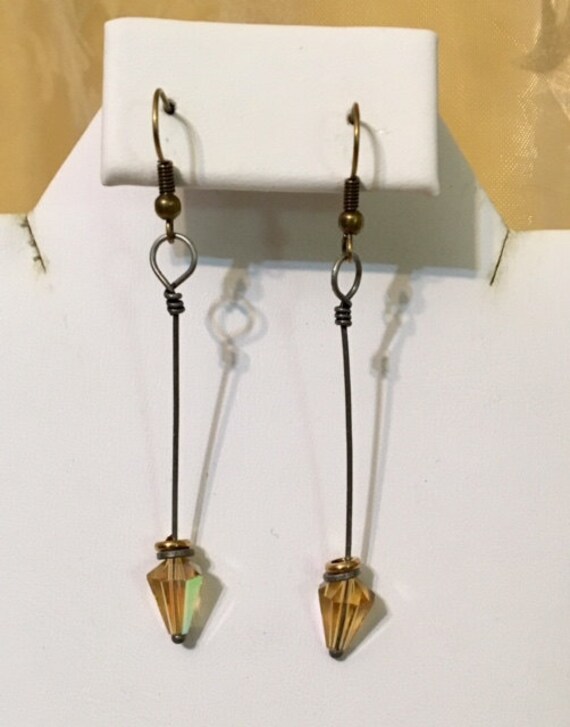 Perlen Ohrringe 177 von SandyNationJewelry