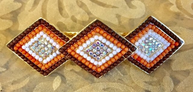 Perlen Style Haarspange 508 von SandyNationJewelry