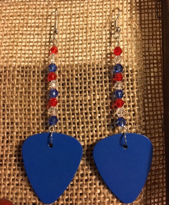 Plektrum Aa Ohrringe 824 von SandyNationJewelry