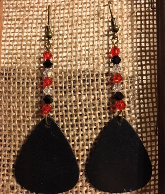 Plektrum Ohrringe 826 von SandyNationJewelry