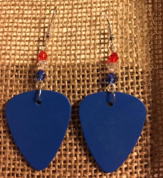 Plektrum Ohrringe 834 von SandyNationJewelry