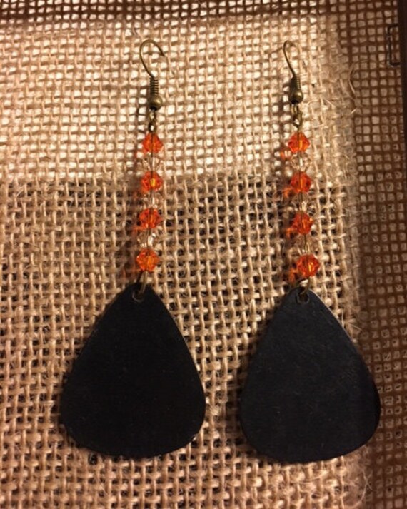 Plektrum X Ohrringe 823 von SandyNationJewelry