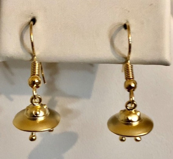 Raumschiff Ohrringe 097 von SandyNationJewelry