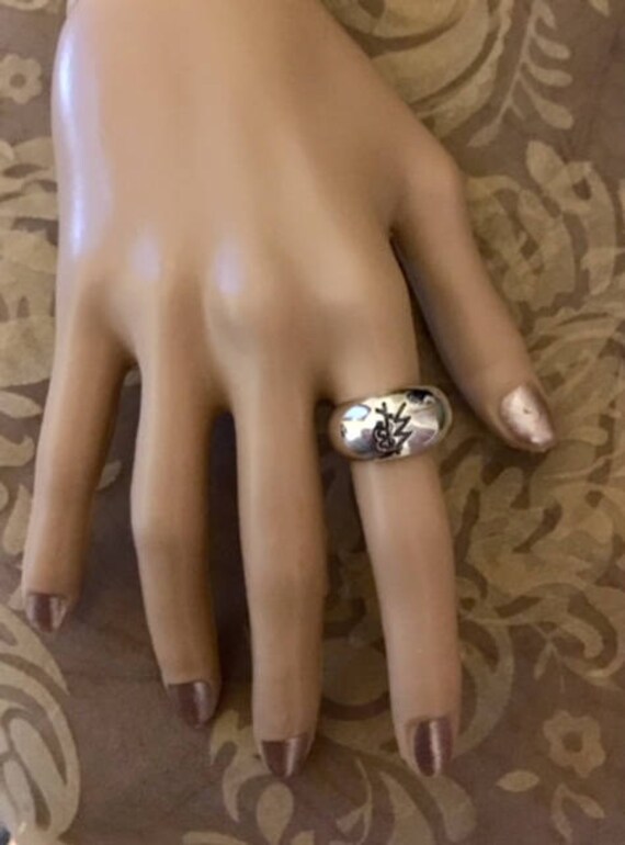 Ring Aus 925Er Silber Mit Design 964 von SandyNationJewelry