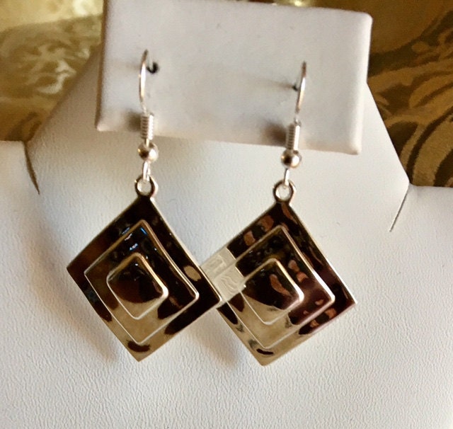 Silber Gefüllte Zinn Ohrringe 159 von SandyNationJewelry