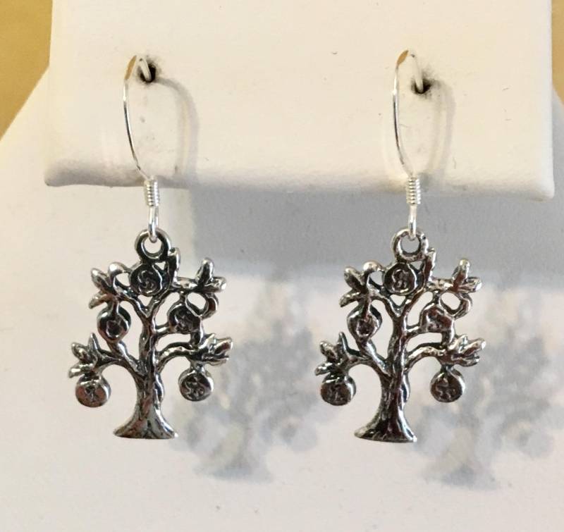 sterling Silber Geldbaum Ohrringe 257 von SandyNationJewelry